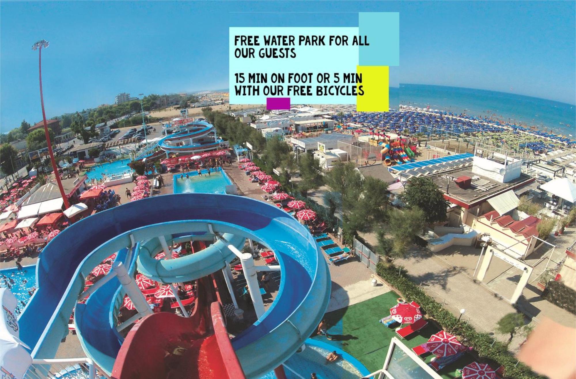רימיני Hotel Giorg - Waterpark Included מראה חיצוני תמונה